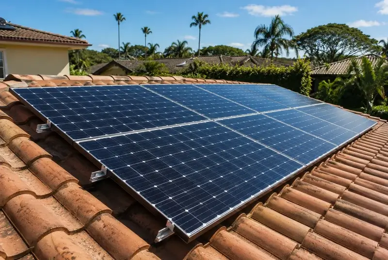 Installation de panneaux solaires à Brindas