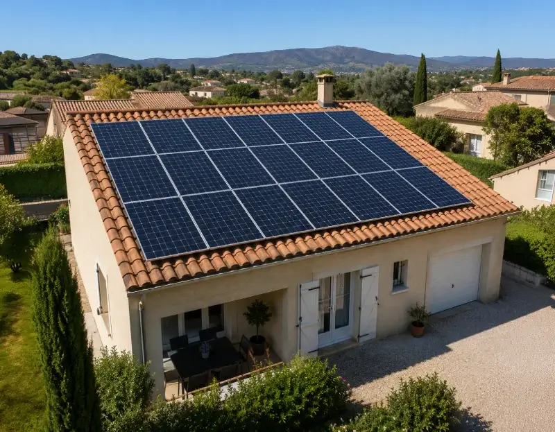 Prime à l'autoconsommation panneaux solaires Brindas — aide financière de l'État